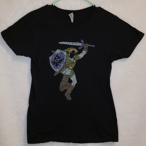 Vintage Zelda Link Typography t-shirt - Picture 1 of 4